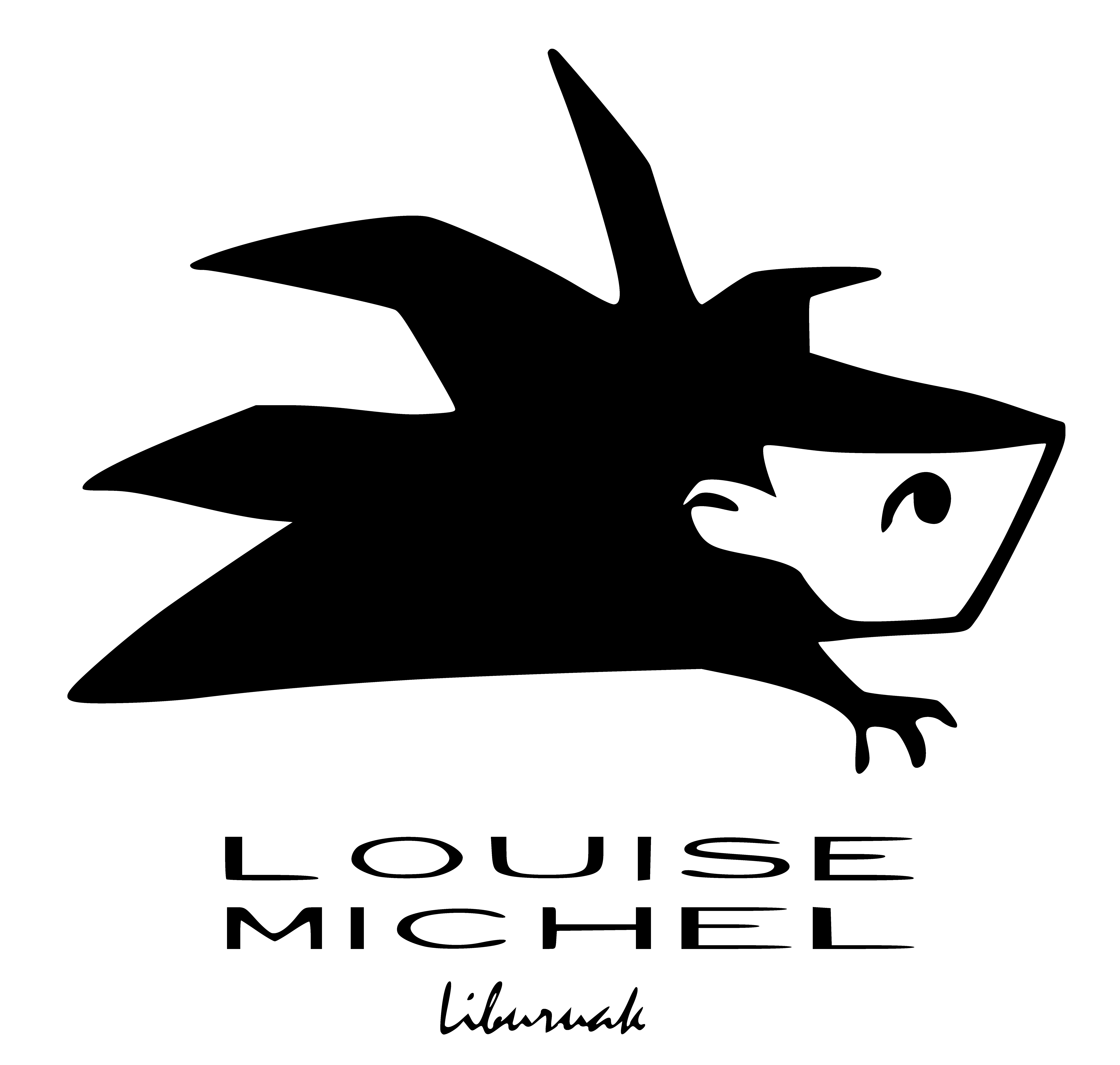 Logo librería Louise Michel